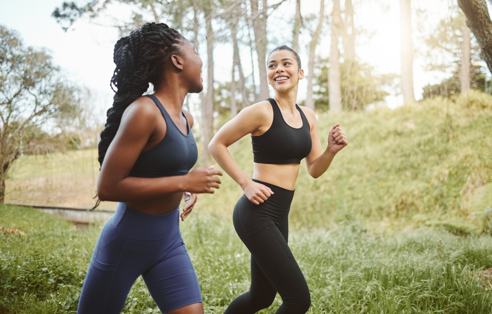 running