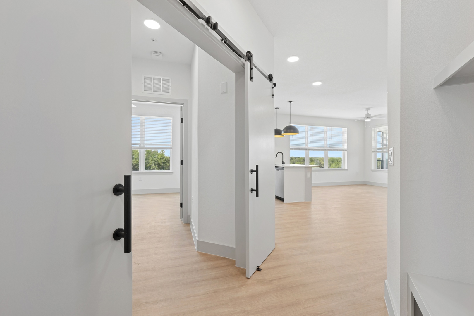Contemporary apartment interiors designed around comfort